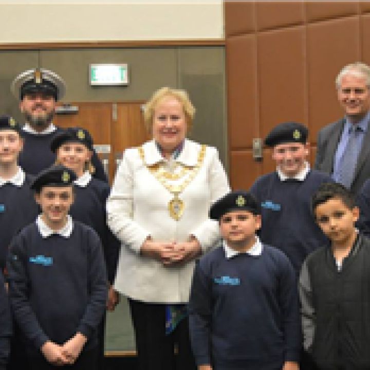 Mayors Parlour visit 17-04-15