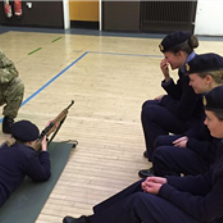 Shooting with Y company Army Cadet Force 27/4/2014