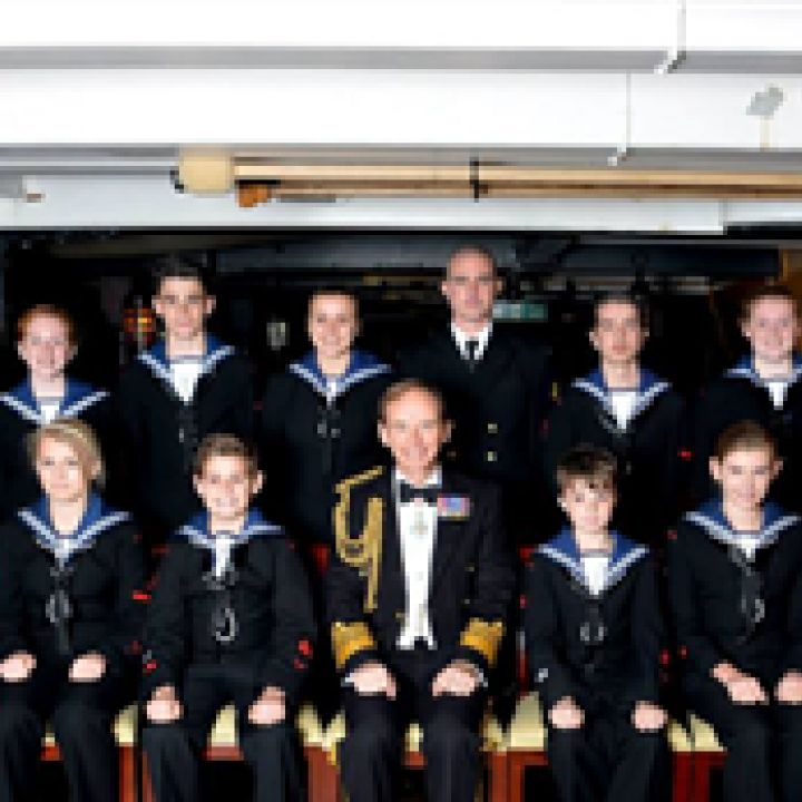 Trafalgar Night Dinner onboard HMS Victory