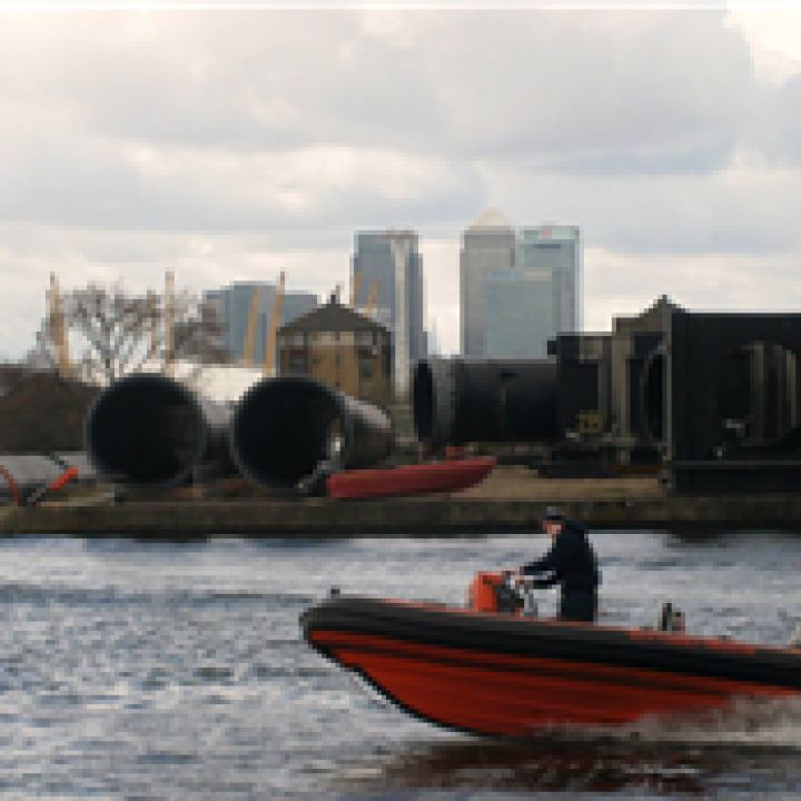 Powerboat Training at Royal Victoria Docks