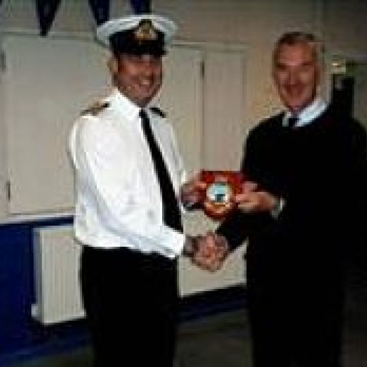 Goodbye to Lt Cdr Paddy Fraser - October 2010