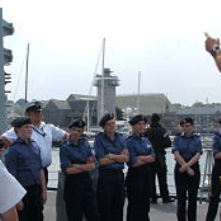 HMS Cornwall Final Visit - 25th April 2011