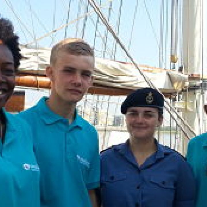 SEA CADET RECEIVES BURSARY TO COMPETE IN TALL...