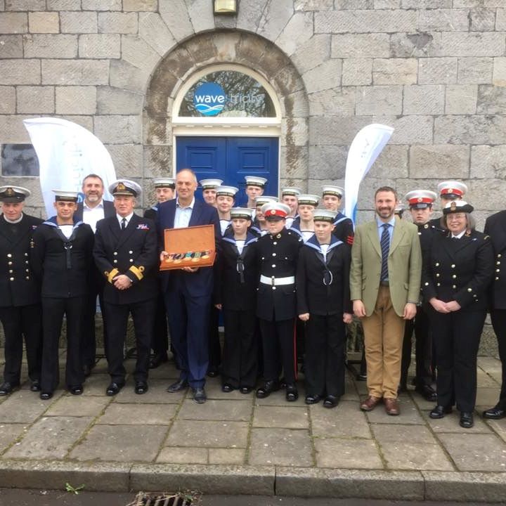 MILFORD HAVEN UNIT MEETS SIR STEVE REDGRAVE