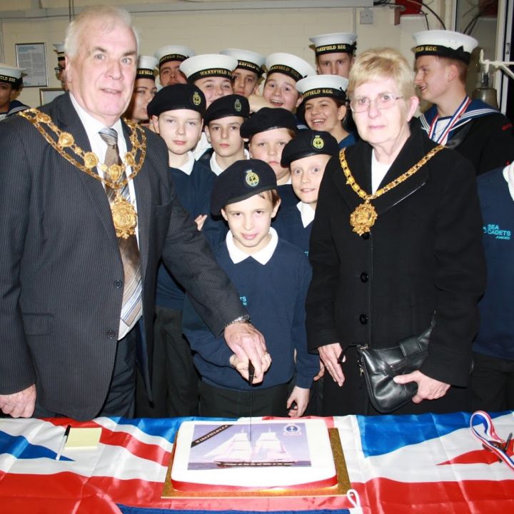 WAKEFIELD SEA CADETS REOPENS FLOODED BUILDING