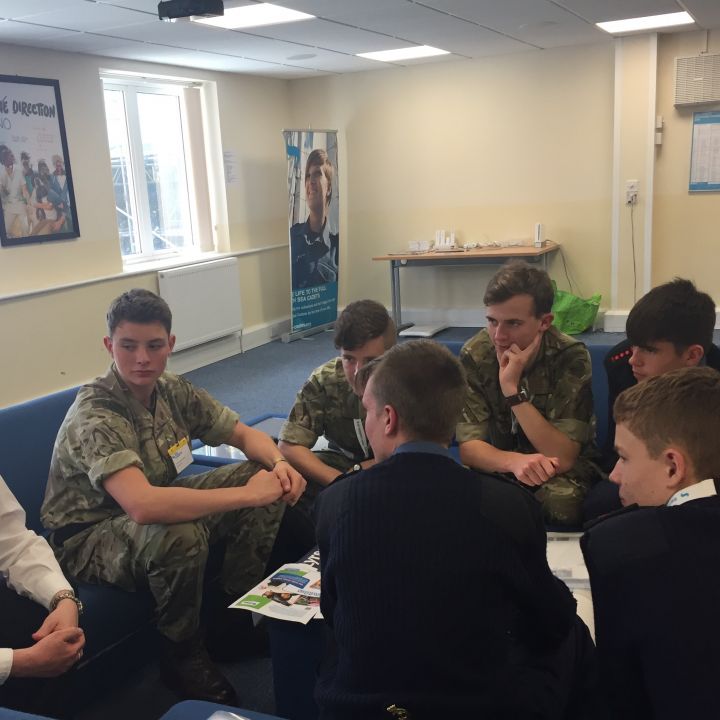 YOUNG PEOPLE GATHER AT CADET CONFERENCE