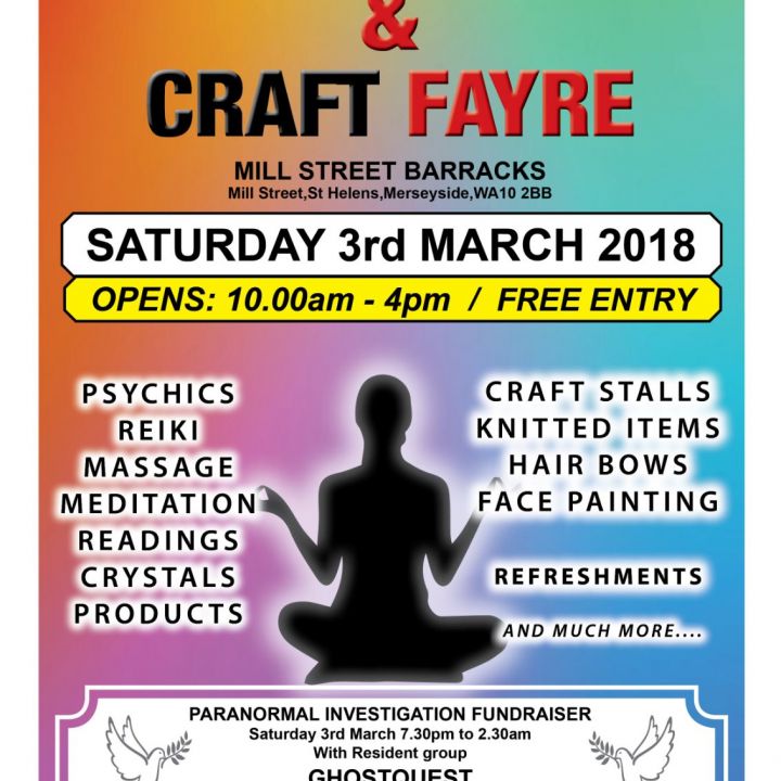 Mind Body Spirit & Craft Fayre 2018