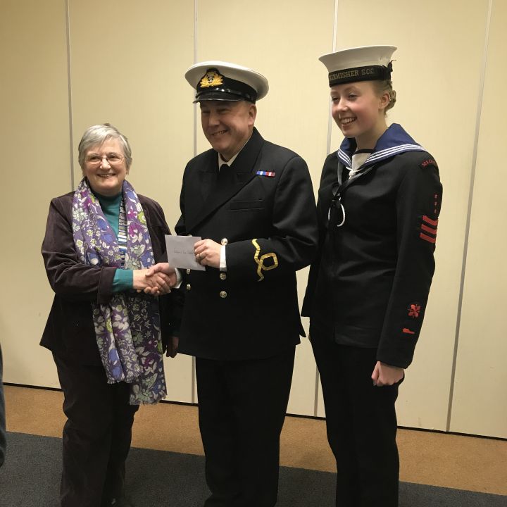 Soroptimists Support Fishguard Sea Cadets