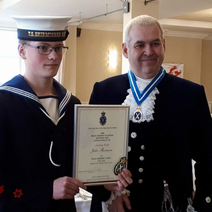 High Sheriff of Dyfed Cadet 2018/19