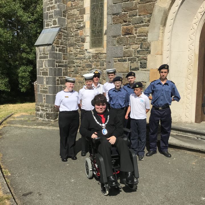 Cadets attend Mayor's Inauguration