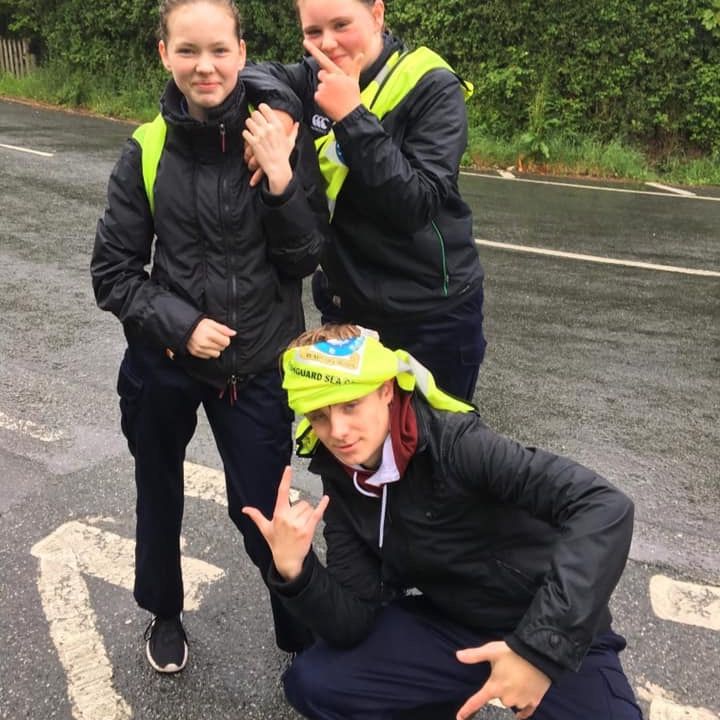 Sea Cadets Support the Fishguard Go Tri