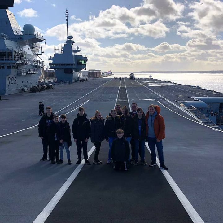 Ships Visit onboard HMS Prince of Wales, Liverpool