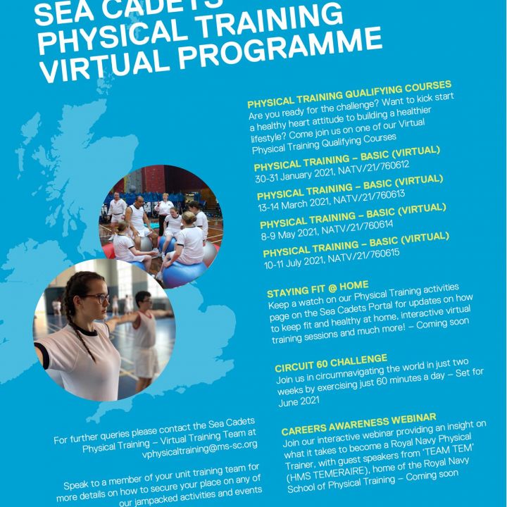 PHYSICAL TRAINING VIRTUAL PROGRAMME!