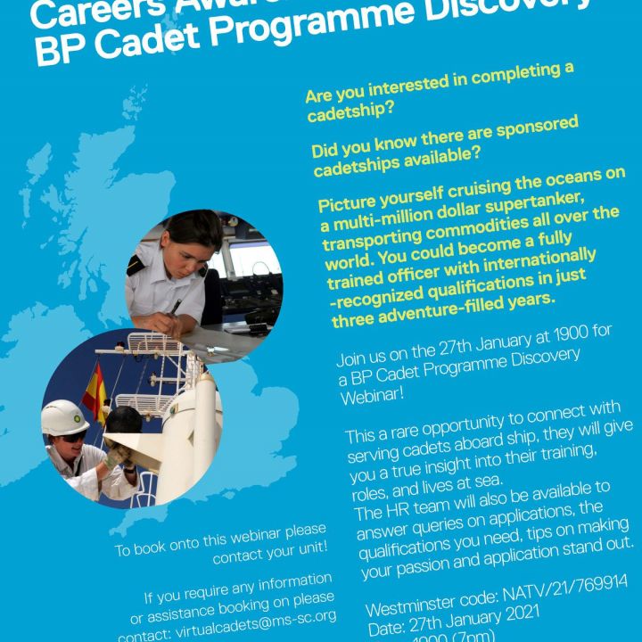 BP Cadet Webinar!