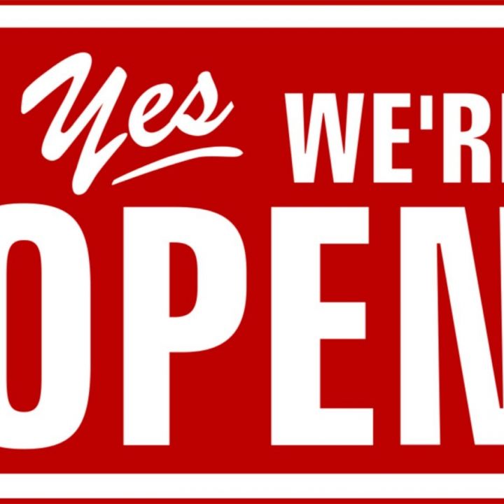 We Are Open