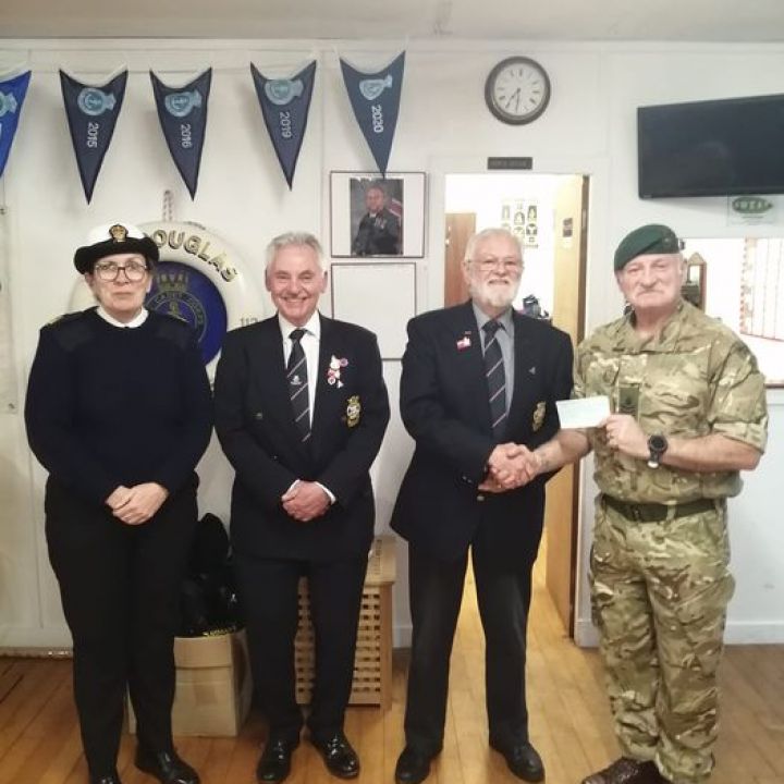 Visit from Merchant Navy Association