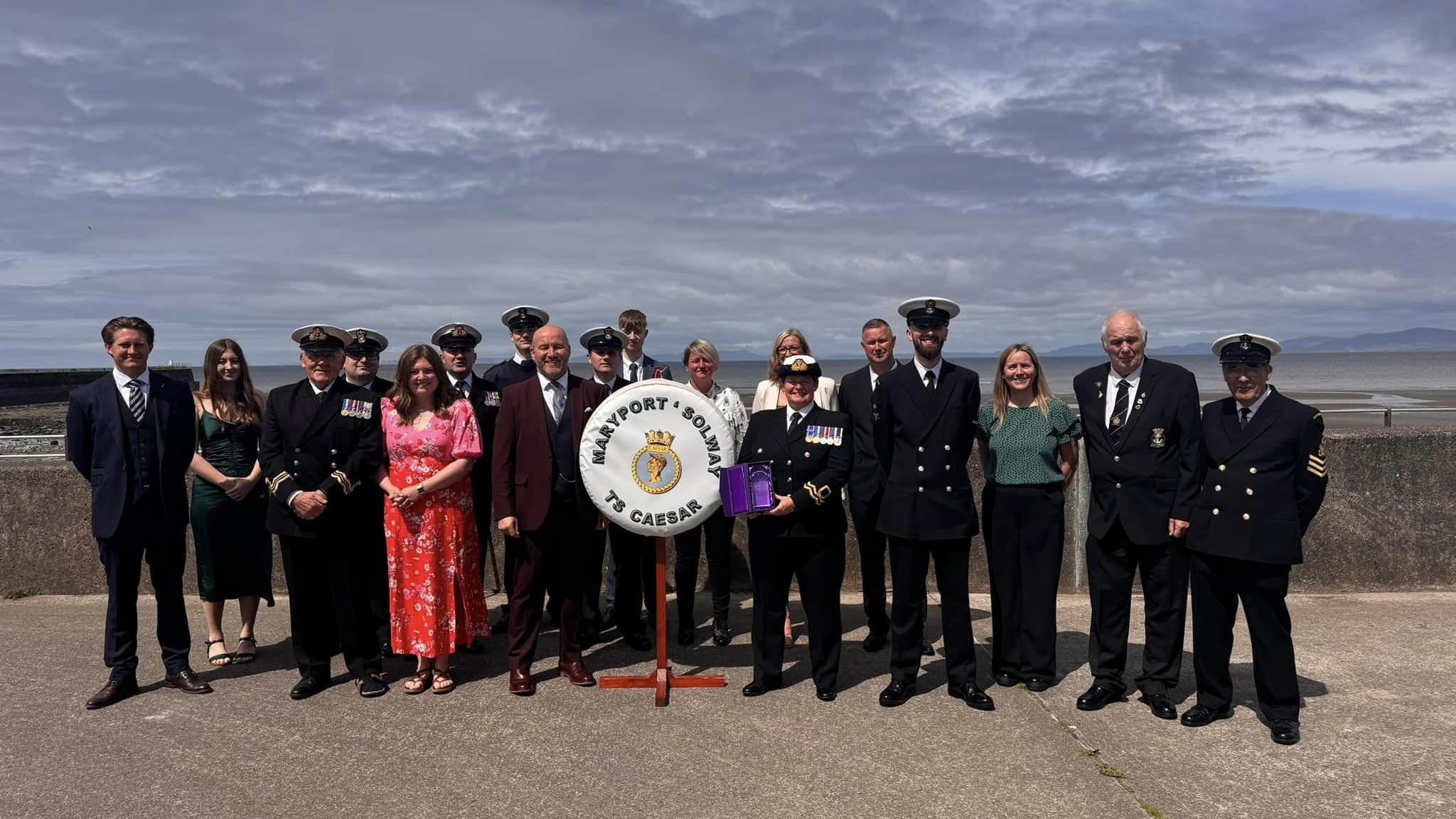 Presentation for Kings Award for Voluntary Service