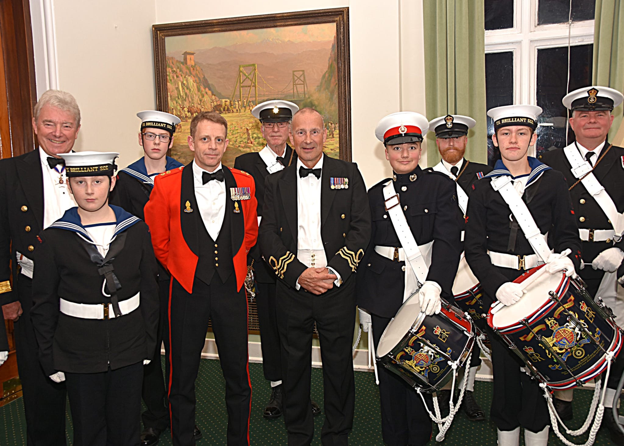 A 'BRILLIANT' Mess Dinner