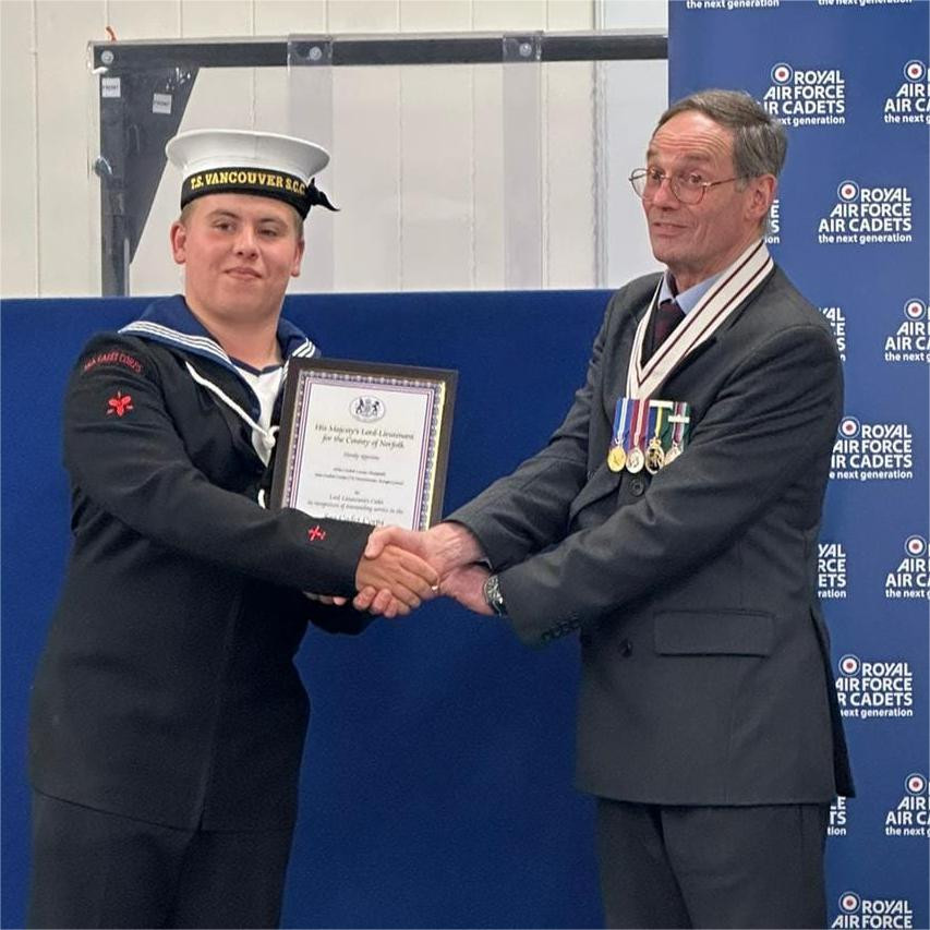 Lord Lieutenant Cadet of the Year