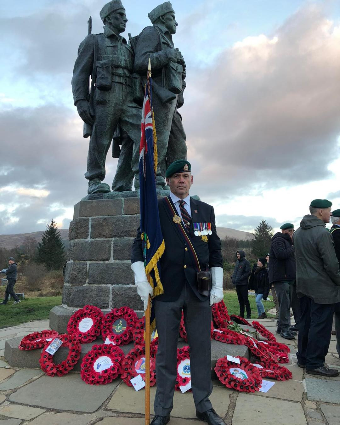 RMA at Spean Bridge for Remembrance Sunday