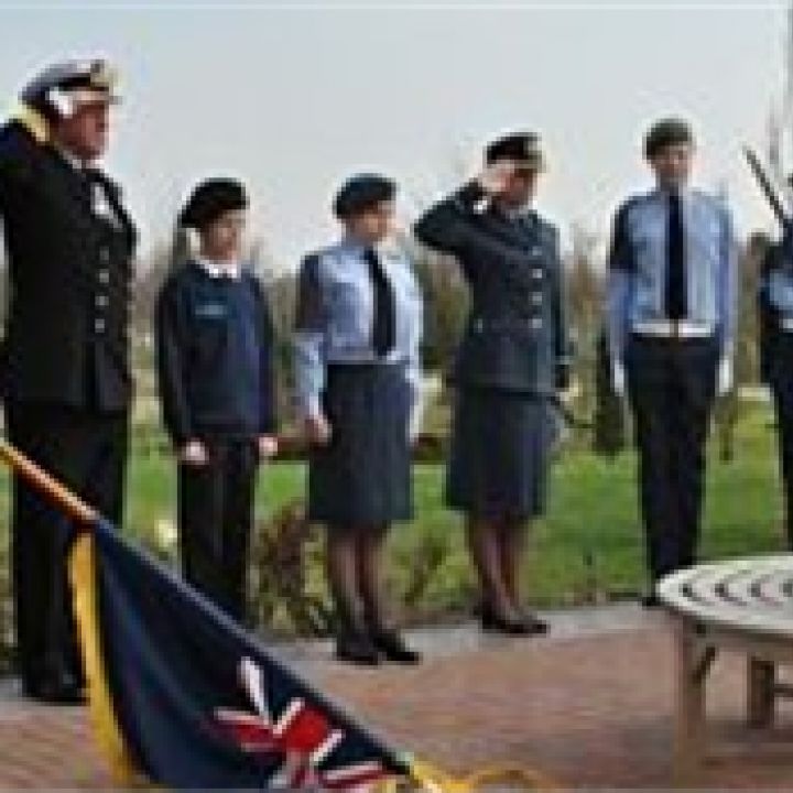 CADETS REDEDICATE MEMORIAL IN REMEMBRANCE CEREMONY