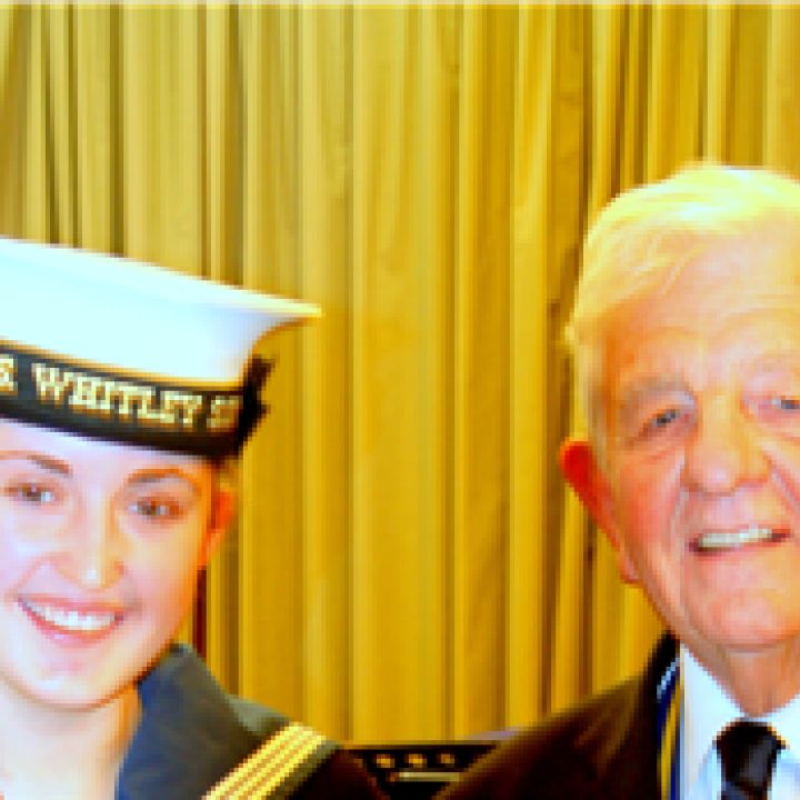 WHITLEY BAY SEA CADETS CELEBRATE POPPY APPEAL