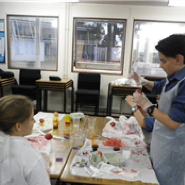 JR Cadets Easter Egg Making 2012