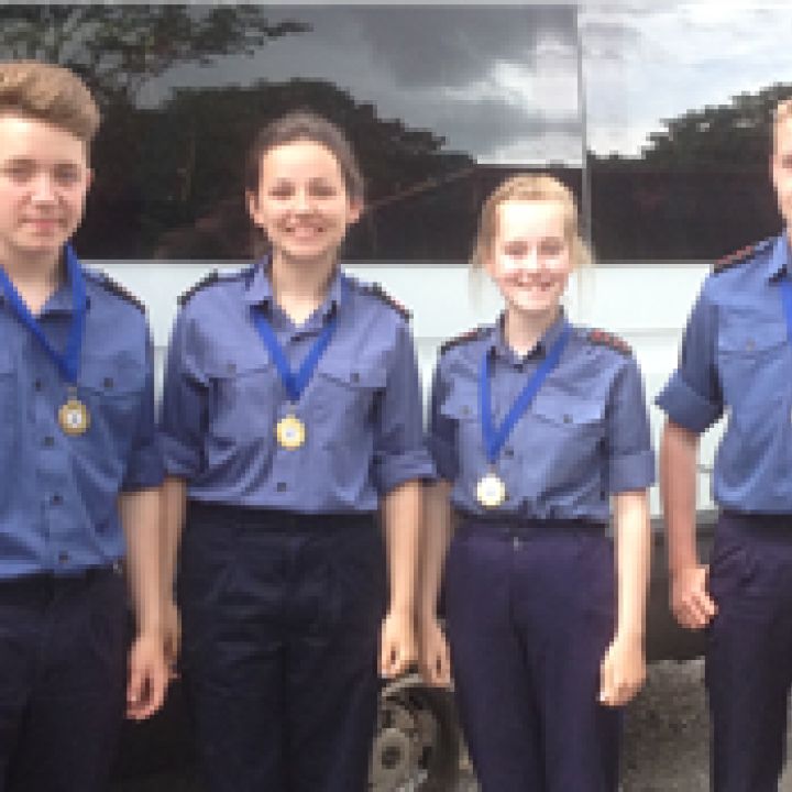 Medal winners in the Liverpool District Rowing...