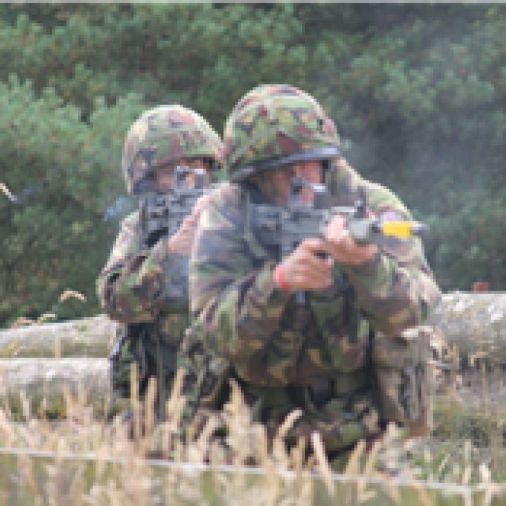 Marines Brave the Snow for Easter Camp