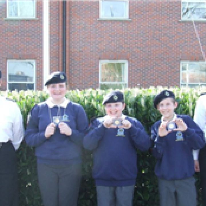 Junior Piping Team Area Runners Up 2011