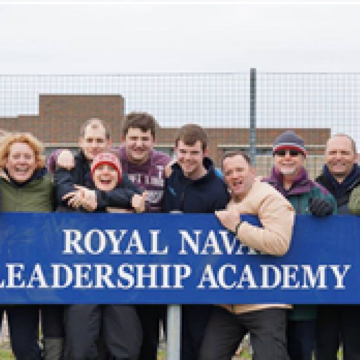 Staff Royal Navy Leadership Academy Training at...