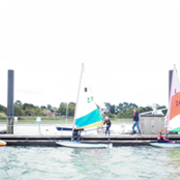 Dinghy Sailing on the Hamble - August 13