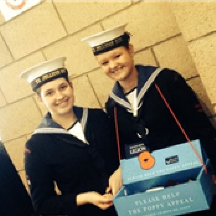 SEA CADETS RAISE MONEY FOR ROYAL BRITISH LEGION...