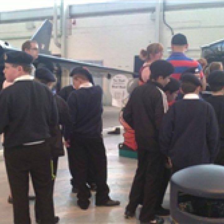 Junior Cadet trip to RAF Cosford