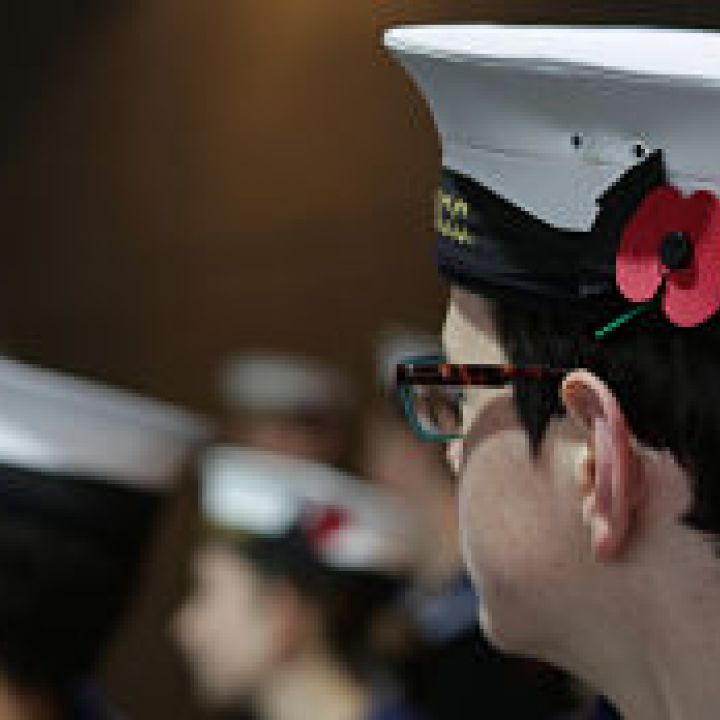 SEA CADETS COMMEMORATE REMEMBRANCE DAY 