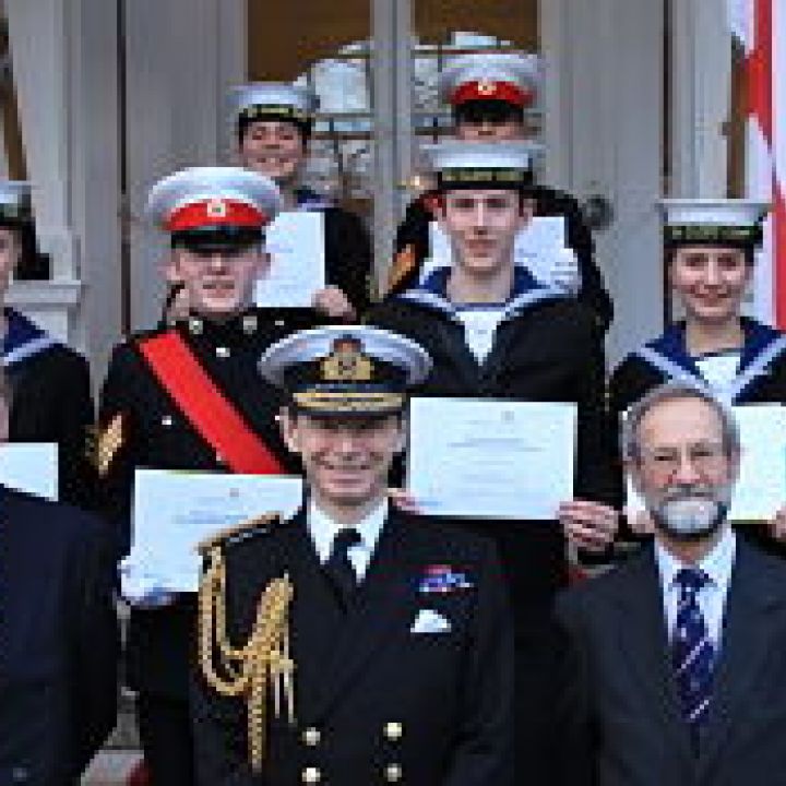 12 SEA CADETS TAKE TEA WITH CHARITY’S BIGGEST...