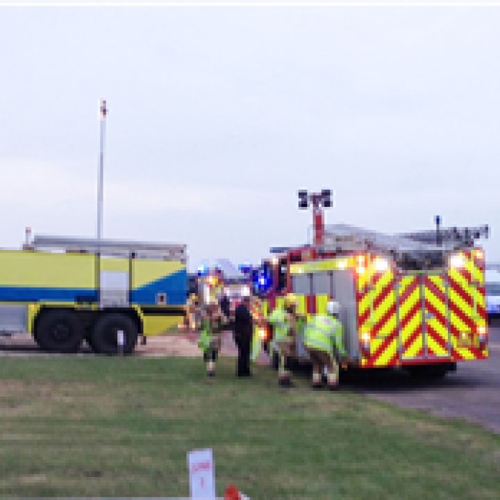 Simulated Crash – Staverton Airport 12th...