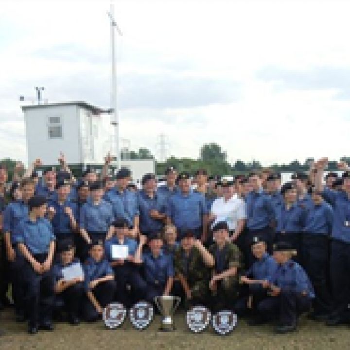 Luton Cadets Represent Bedfordshire at the Area...