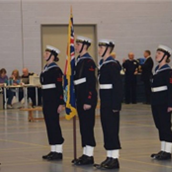 District Drill Colour Party and Piping...