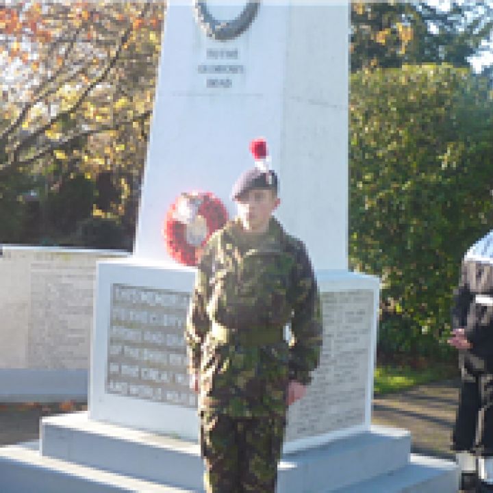 Shirley  Remembrance Parade 11-11-12