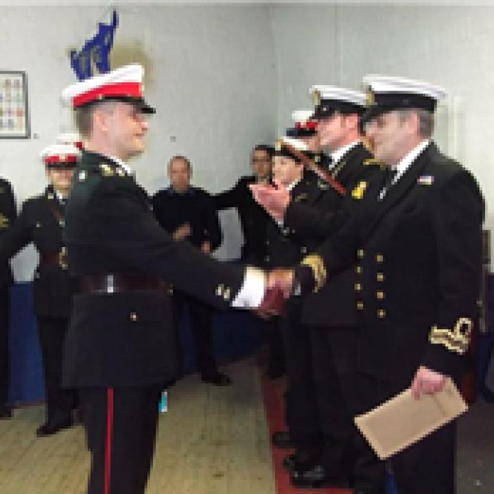 Clasp to Cadet Forces Medal - December 2012