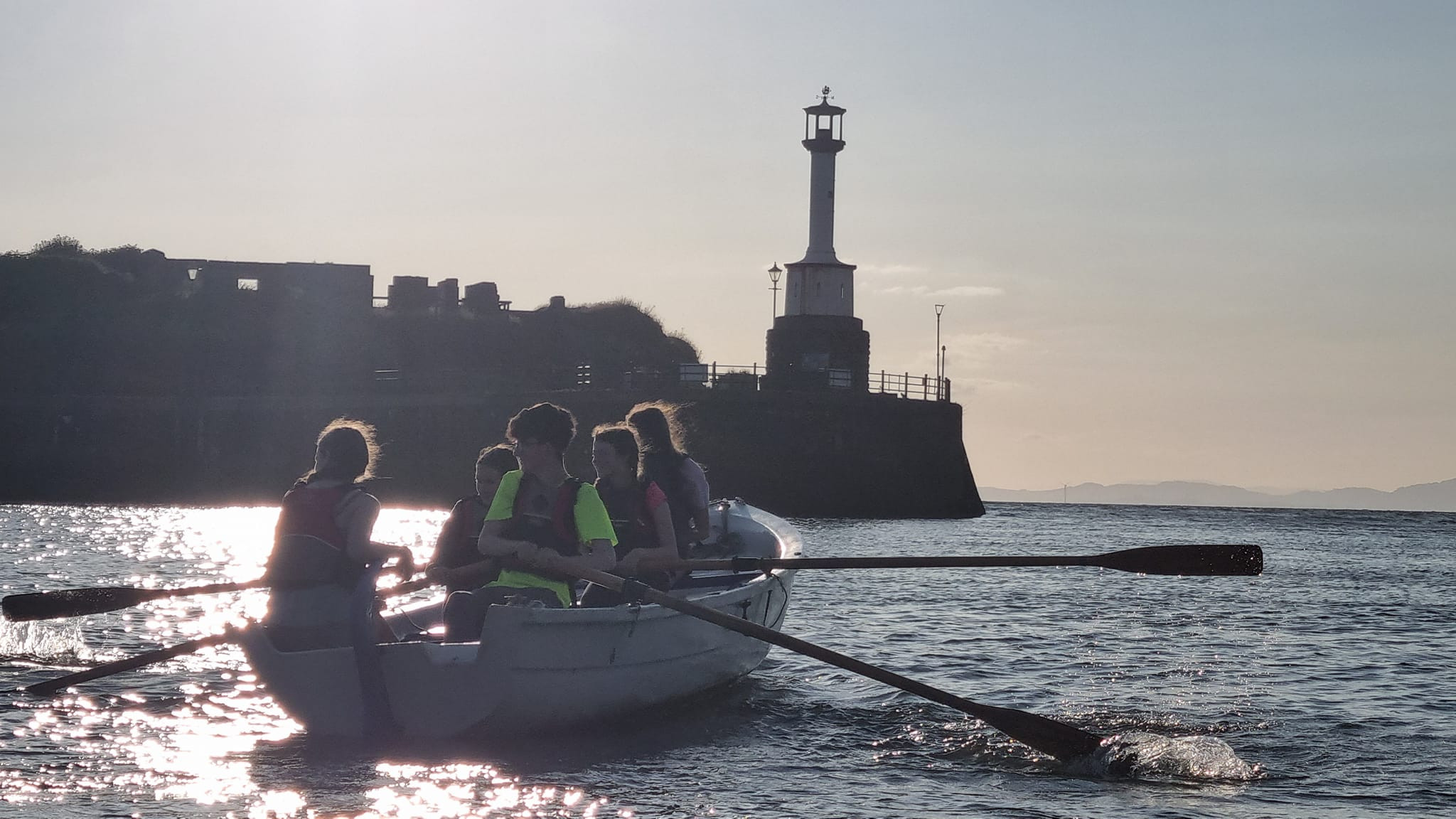 Boating in Maryport Harbour